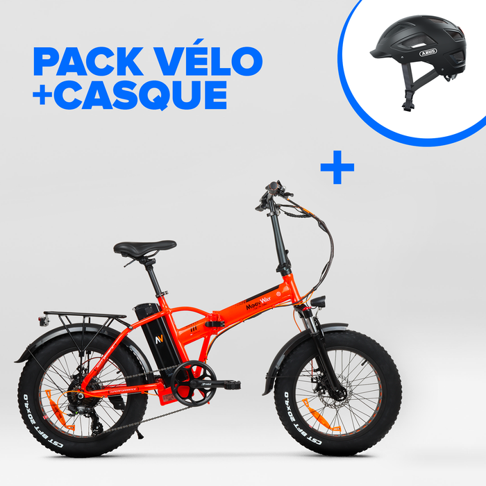 PACK Vélo et Casque - Fatbike et Casque ABUS 2.0 Hyban