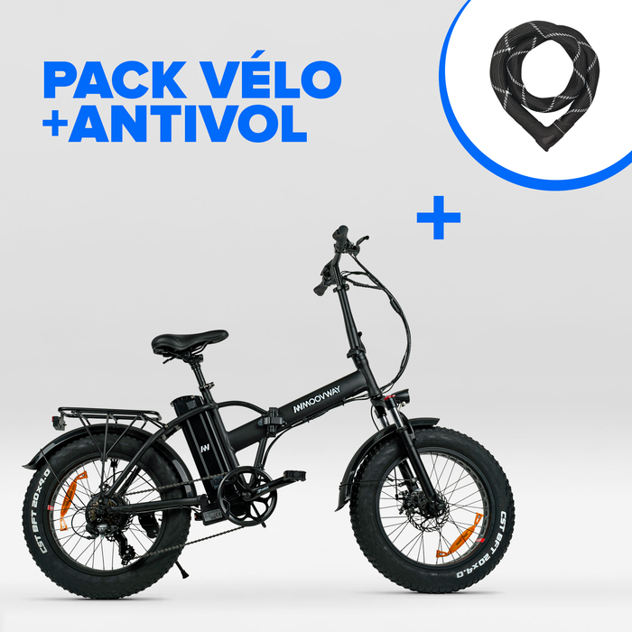 PACK Vélo et Antivol - Fatbike et Antivol Iven Chain