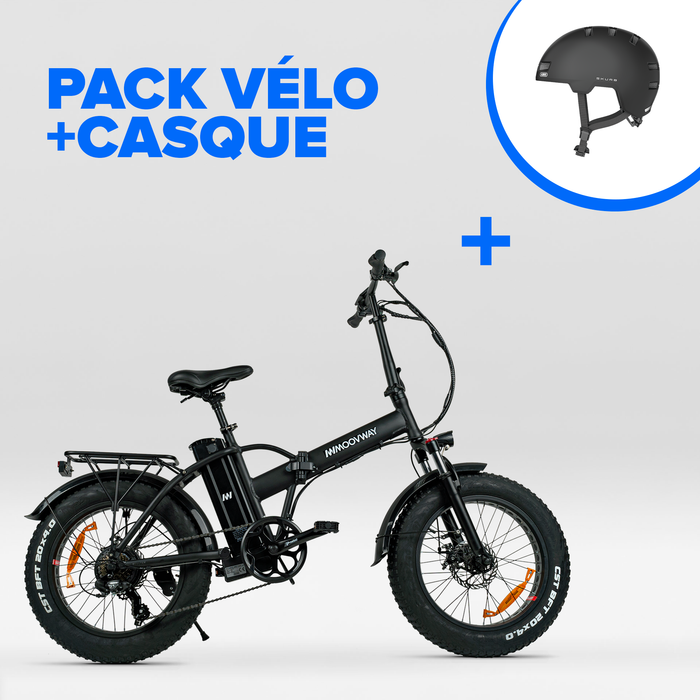 PACK Vélo et Casque - Fatbike et Casque ABUS Skurb