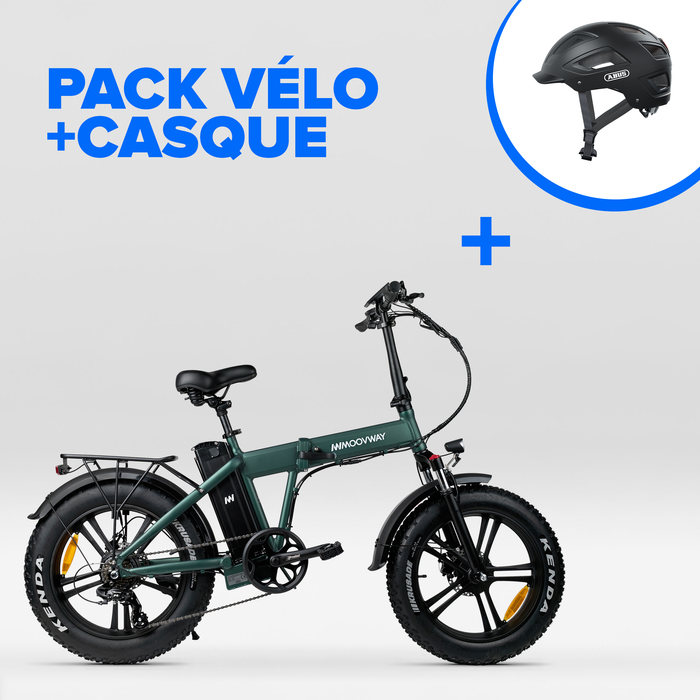 PACK Vélo et Casque - Fat Pro et Casque ABUS 2.0 Hyban